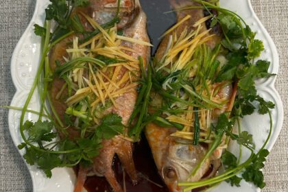 Chinese steamed fish